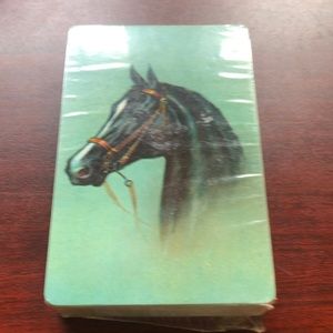 Vintage Playing Cards, Poodle Horse German Shepherd. Original sealed unopened